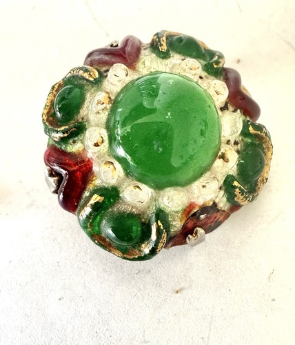 Pendentif broche signé ancien - broche,