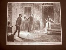 Paris in 1886 Teatro del Vaudeville Gerfaut Opera by Moreau