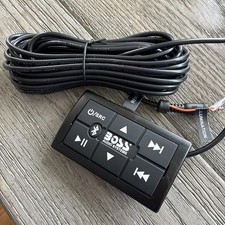 Boss Audio System Waterproof  Illumination Bluetooth Amplifier BPS4B Remote Only