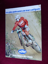 catalogue moto cross : KTM les