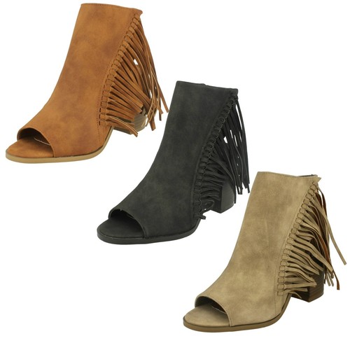 Bottes cheville ouvertes - bottes,