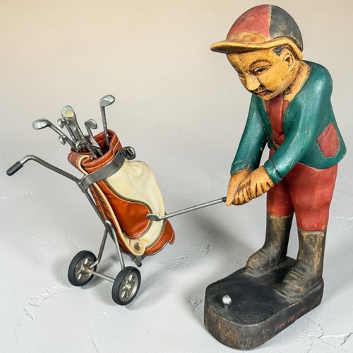 Statue golfeur lexus cup - golfeur,