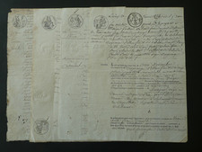 Lot 9 Documents CACHET FISCAL