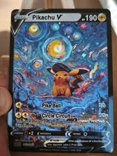 Carte POKEMON Pikachu Nuit