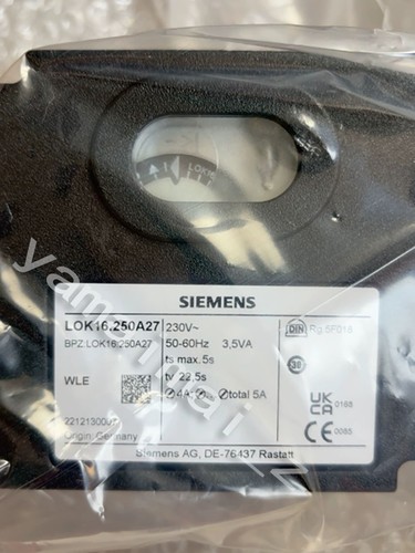 New siemens lok16 250a27 - new, lok16.250a27