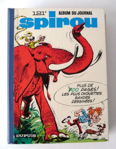 Recueil album spirou 121 - album,
