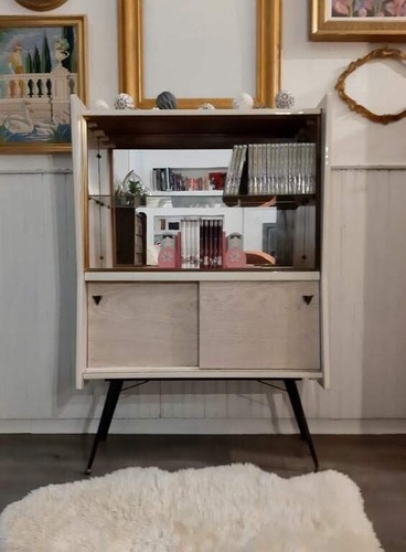 Meuble vitrine vintage - vitrine, en