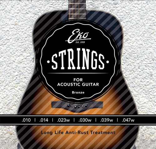 Eko guitars cordes - cordes, pour