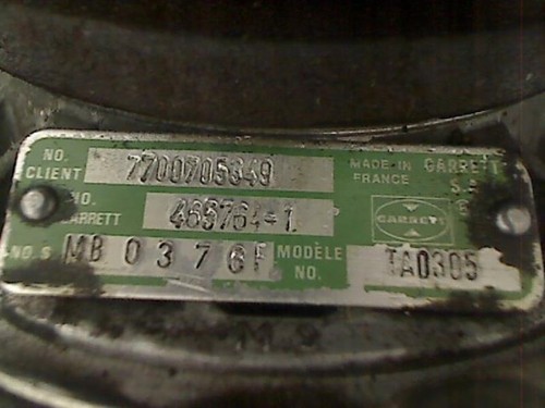 Turbo renault r30 - turbo,