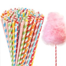 100 Pieces Cotton Candy Cones