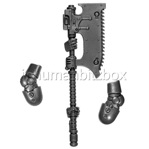 Sqas18 heavy chainaxe astartes - chainaxe,