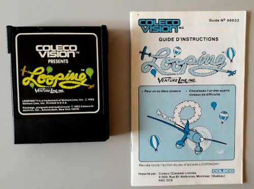 Cartouche jeu looping - cartouche,