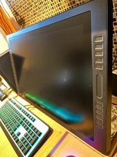 Huion KAMVAS Pro 24 2.5K Drawing Graphics Display Tablet Monitor AG-Glass 23.8"