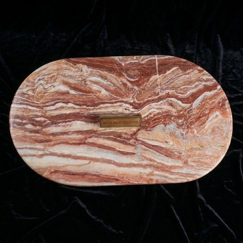 Table manger oval - table, marbre