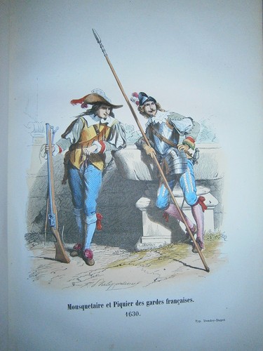 Planche gravure militaire