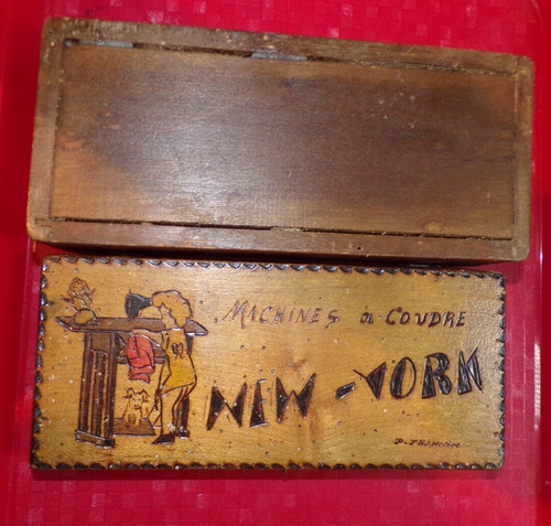 Ancienne boite bois - boite,