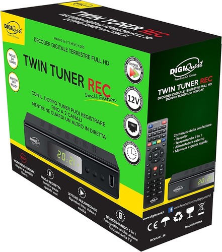 Digiquest twin tuner rec - tuner,