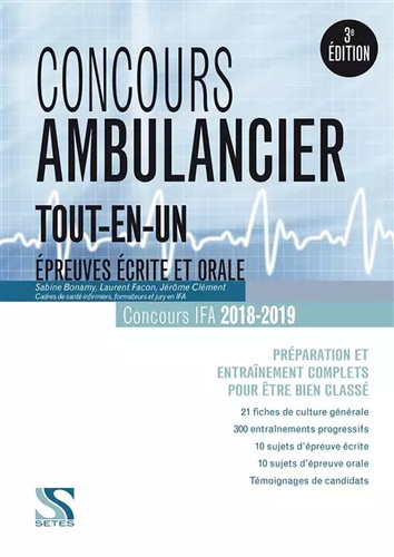 Concours ambulancier 2018-2019
