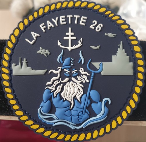 Patch pvc charles gaulle - patch, 3d