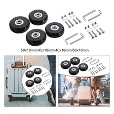 4 roulettes silencieuses pour