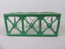 D382 JOUEF HO Réf 671 Pont Métallique Vintage VERT Tablier Tôle Ancien 1/87