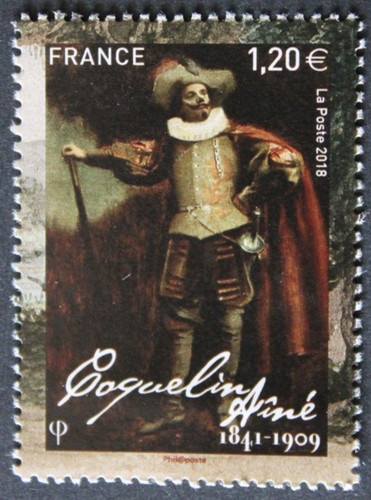 Timbre france coquelin - timbre,