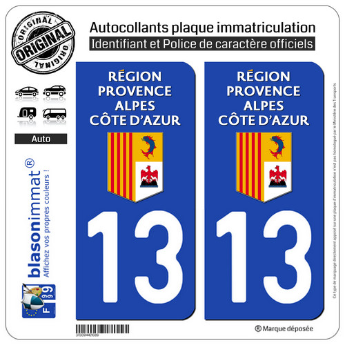 Stickers autocollant plaque - 2,