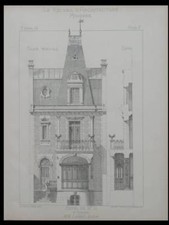 BOIS COLOMBES, HOTEL - 1895 -