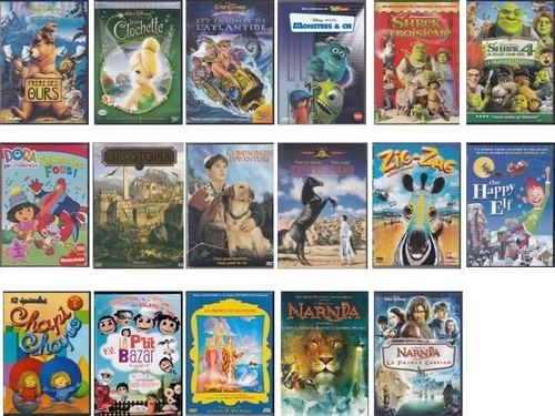 Dvd dessins animes enfant - animes,