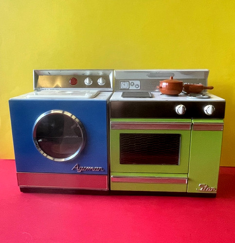 Vintage toy washing machine - vintage,