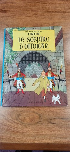 Tintin dedicacee par herge - tintin,