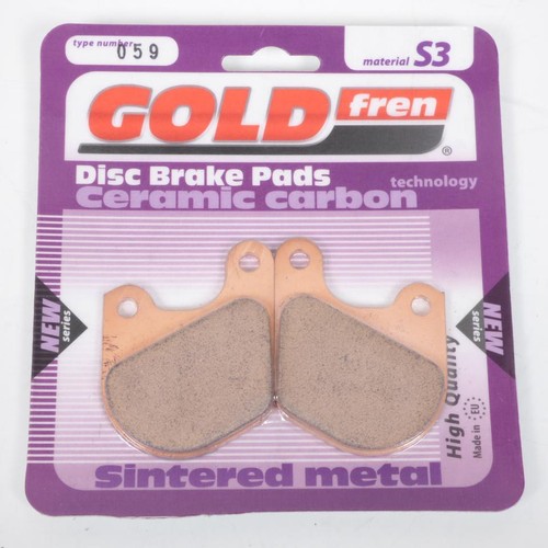 Plaquette frein gold - frein, fren