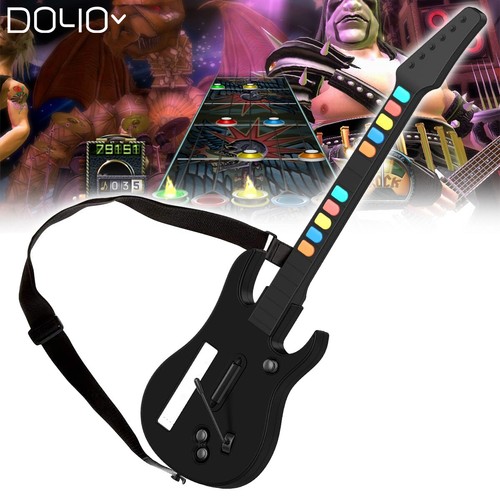 Black gaming guitar controller - guitar,