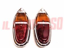 REAR LIGHTS FIAT 1100 TRANSPORTABLE TV SPIDER ORIGINAL VERY HIGH