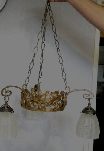 Lustre plafonnier suspension - plafonnier,