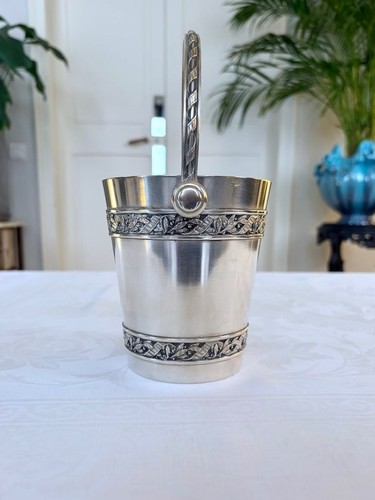 Seau glace métal - seau,