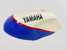 CONVIENT POUR YAMAHA YSR 50 80 YSR50 YSR80 1989 réservoir acier bleu et blanc