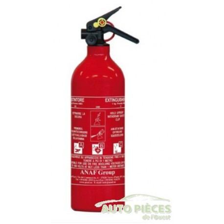 Extincteur poudre anaf abc - extincteur,