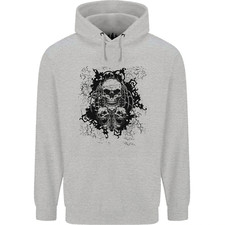 Trois Crânes Démon Biker