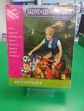 Jeu PC Vintage Barbie Sauve les animaux - version boîte - 