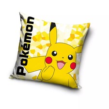 Housse de Coussin Décorative en Velours 40x40 cm Pokémon Électro