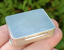 boite argent guilloché Art