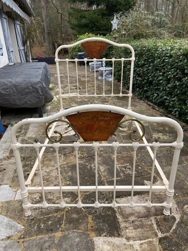 Lit fer forgé 1900 - ,