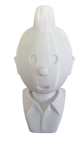 Buste style tintin travail - tintin,
