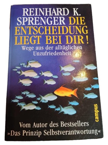 Reinhard sprenger décision - reinhard,