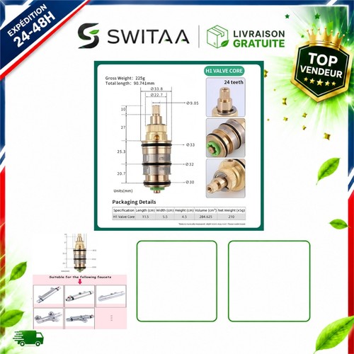 Cartouche thermostatique - cartouche,
