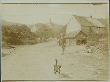 Belgium, Mons, les Surroundings Vintage Citrate Print Citrate Print 9x12 