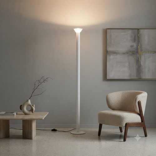 Lampadaire vintage verre - lampadaire,