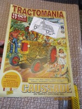 Page Publicitaire LVA ancien tracteur Agricole Affiche Tractomania Caussade 2004