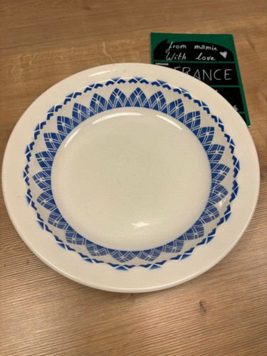 Vaisselle ancienne plat rond - ancienne,